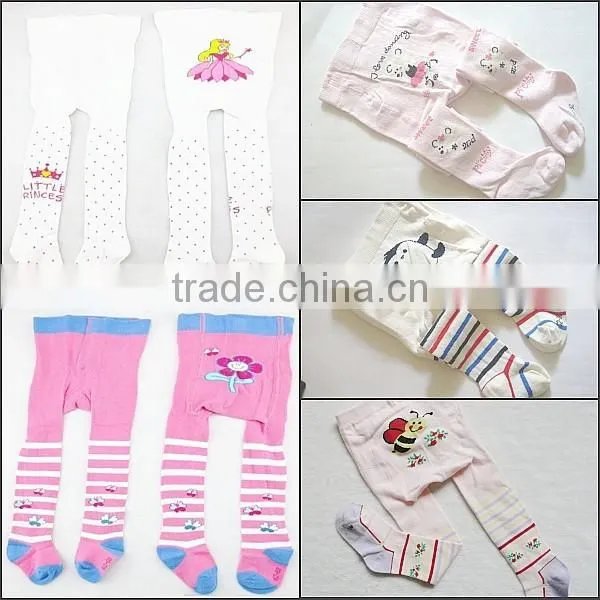 Baby Cotton Tights With Knitted Fancy Design photo-2