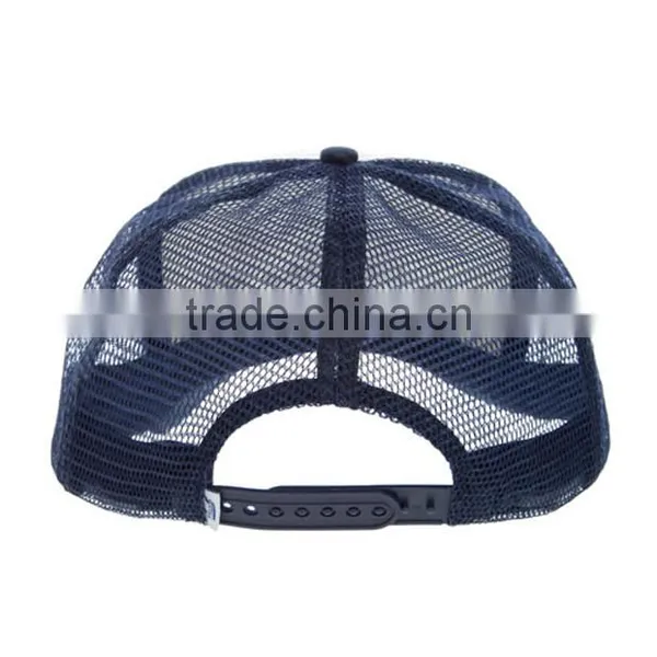 Stylish Custom Custom Blank Baseball Cap Trucker Hat no Mesh photo-3
