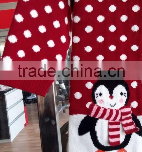 Fashion Winter Long Sleeve Knitted Sweaters Design For Kids(BKNB010) photo-4