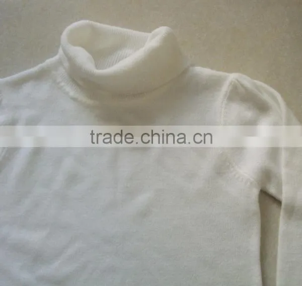 High Quality Cheap Autumn &winter High Neck Cute Kid's Sweater(BKNK5271) photo-2
