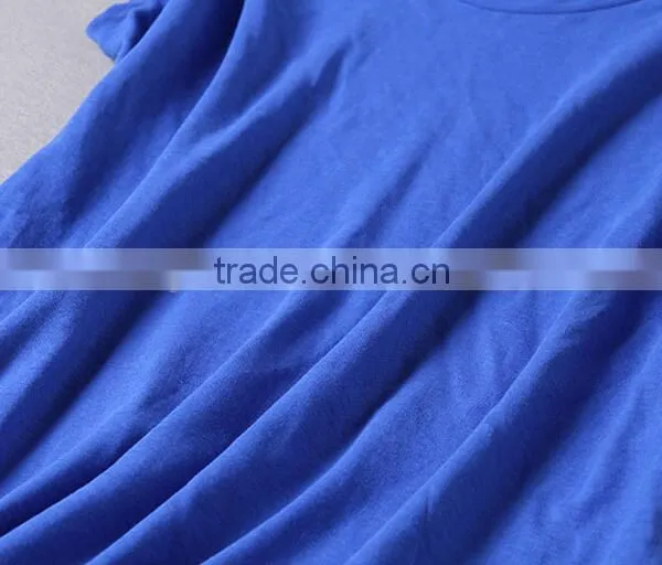 Custom Short Sleeves Women 100% Cotton Material Custom Blank T Shirt photo-2
