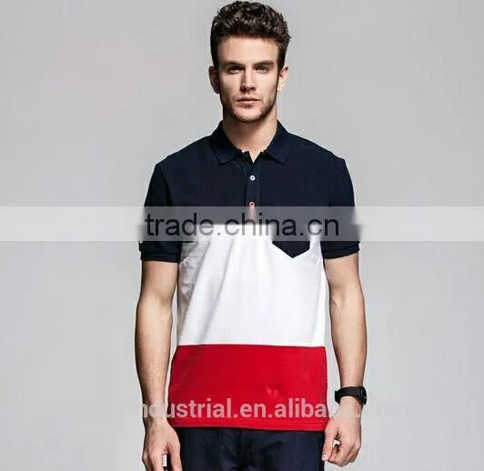 2015 Custom High Quality China Factory Polo Shirt Men Design photo-4