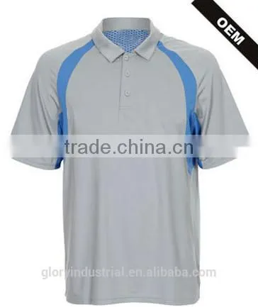Dri Fit Polyester Mens Sport Golf Shirts Wholesale