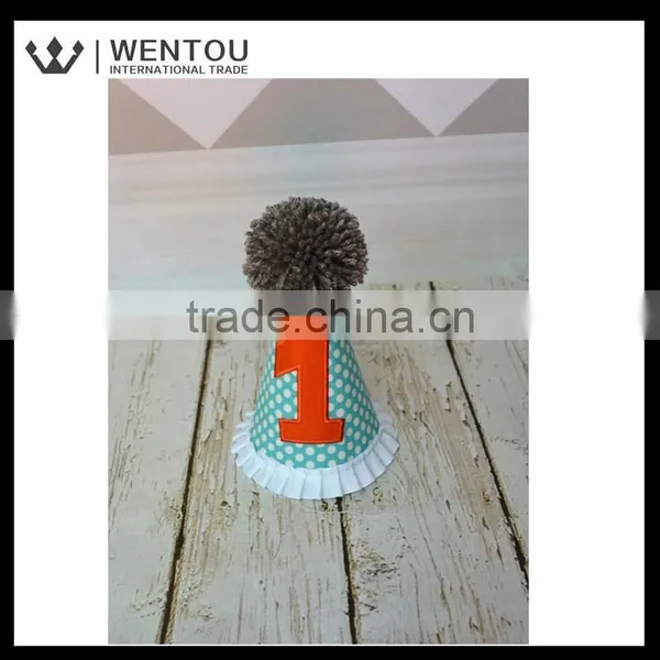 Wholesale Cute Custom 1st Birthday Hat photo-2