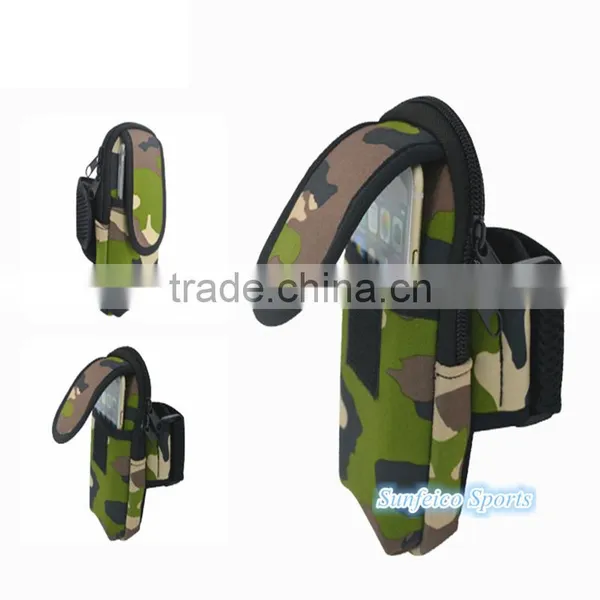 Running Exercise Armband Bag Pouch/Outdoor Sports~2 Portable Arm Pack Pocket~6 Colors~Accept Custom photo-5