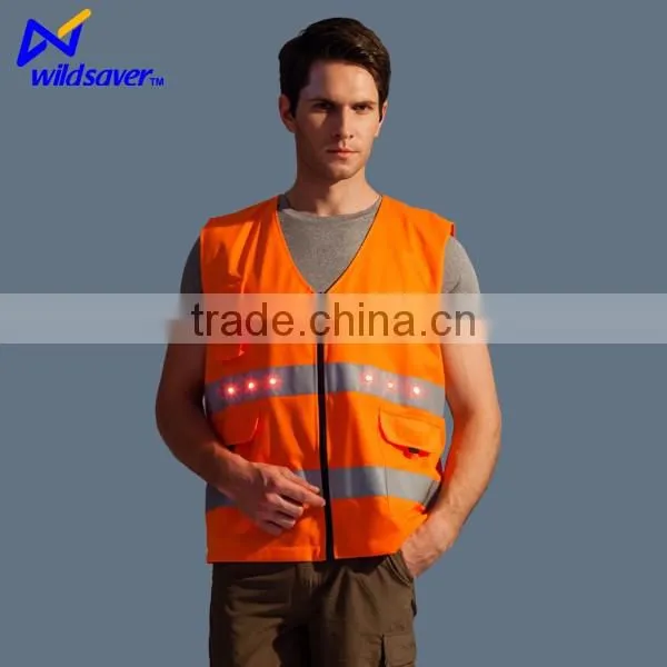 High Visibility LED Light up Work Reflective Clothing Safety photo-5