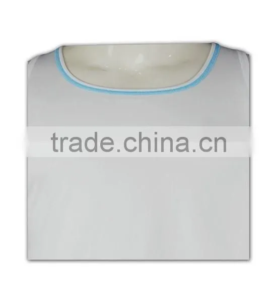 China Manufactory High Quality Dri-fit White Low MOQ Custom Vests photo-5