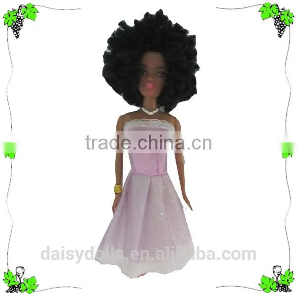 Top Quality Fashion Curly Hair Black Dolls photo-2