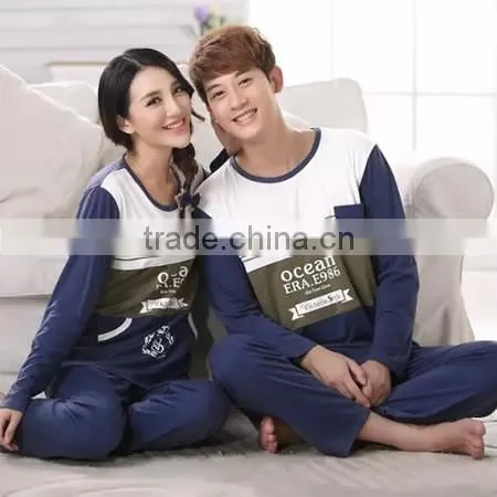 2015 Wholesale Couple Pajamas Set photo-3