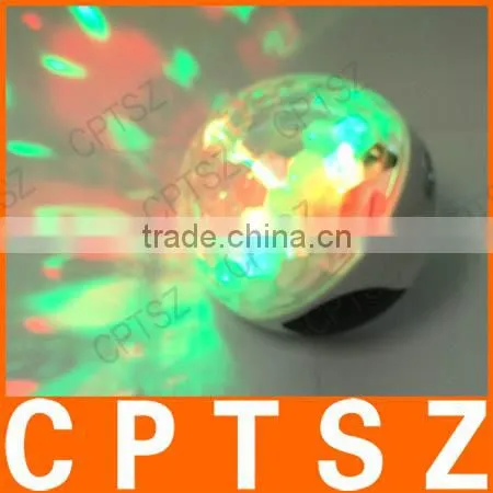 Colorful Stage Lights Effects Rotation Bluetooth Speaker, Card Speaker, photo-4