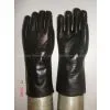 Supply Black PVC Coated Gloves Gauntlet 35cm