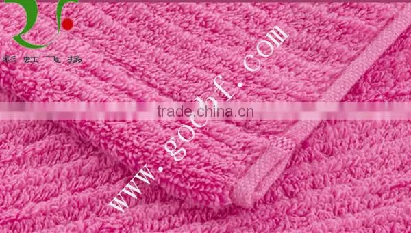 Large Sized Rose Red Beach Towel 100% Cotton photo-2