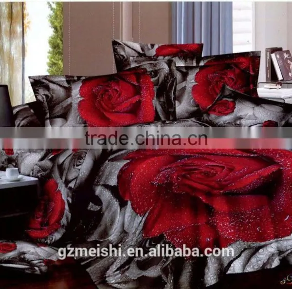 3D Red Rose Bedding Set 3d Comforter Set photo-3