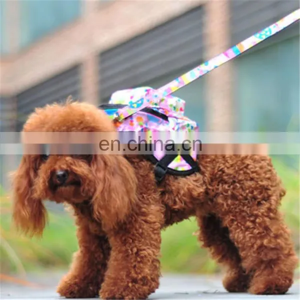 Pet Bag Backpack Travel Carrier For Dog Puppy Cats With Leash photo-5