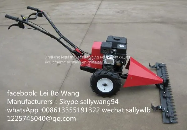 Factory Direct Sales Hand Driven Scythe Mower, Two-wheeled Scissor Mower photo-2