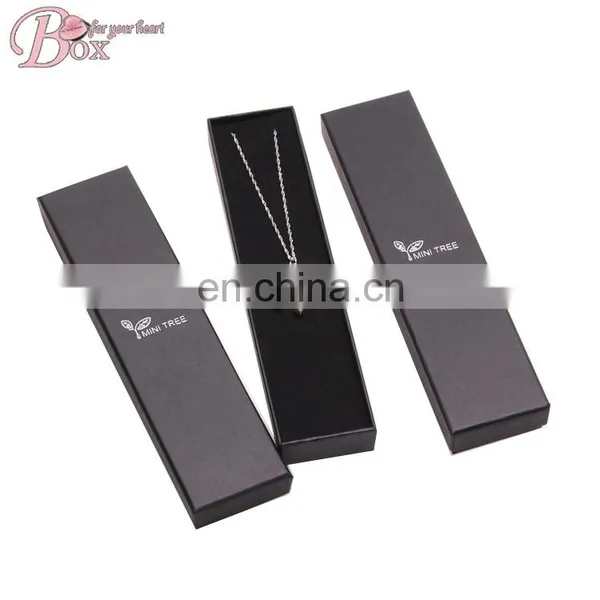 High-end Black Rectangular Jewelry Box photo-2