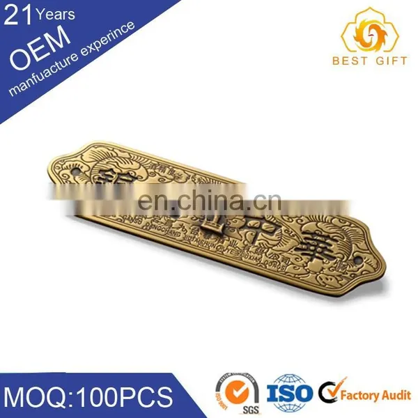 Custom Label Manufactuer Whisky Beer Metal Label photo-4