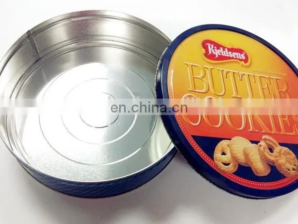 Round Butter Cookie Tin Box photo-2