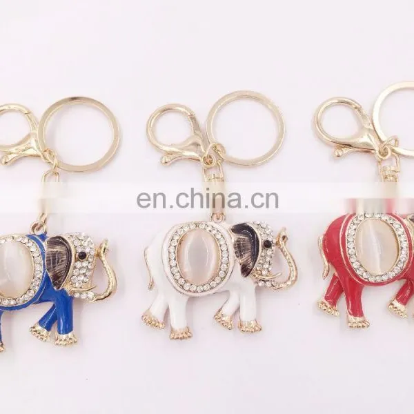 New Fashion High Quality Creative Small Gifts Popular Key Chain Elephant Pendant Key Chain photo-6