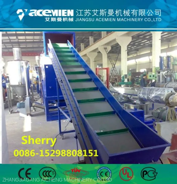 PP PE HDPE LDPE plastic washing machine plastic recycling machine