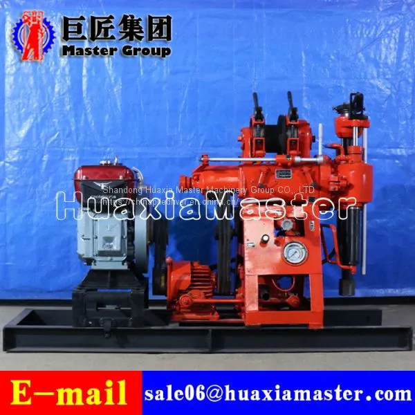 XY-100 Small Portable Hydraulic Rotary Water Well Drilling Rig For Sale photo-3