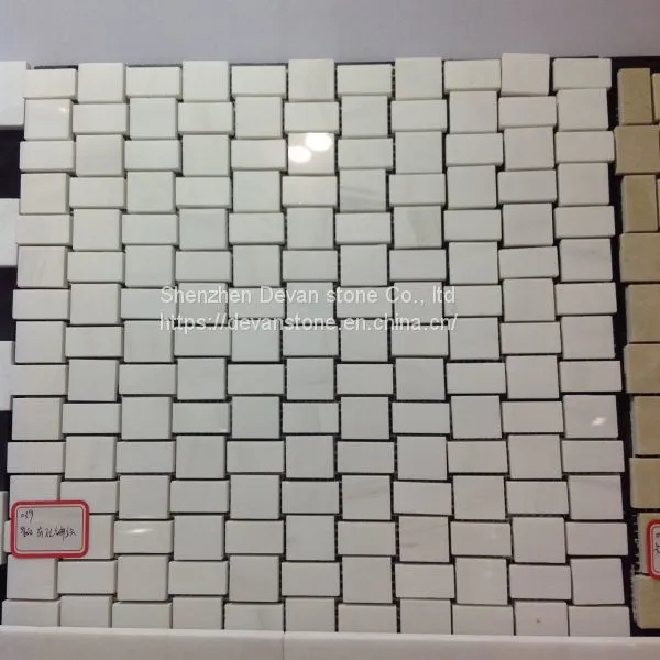 Polished Marble Mosaic Dolomite Mosaic Wall Hexagon Mosaic photo-5