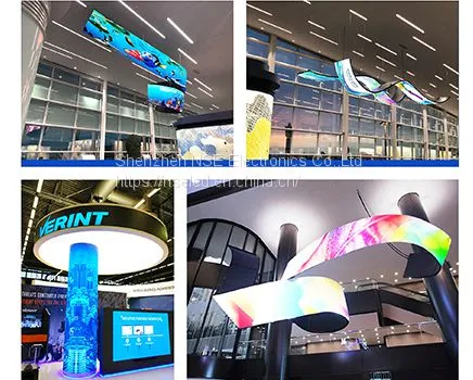 FC Series FC 2.5/4 Flexible LED Display Flexible Shape LED Poster China Flexible LED Display photo-4