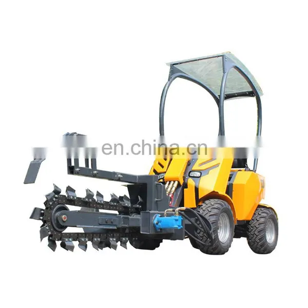 Gas Engine New Agricultural Machines Name HYSOON Articulated Compact Mini Loader photo-4