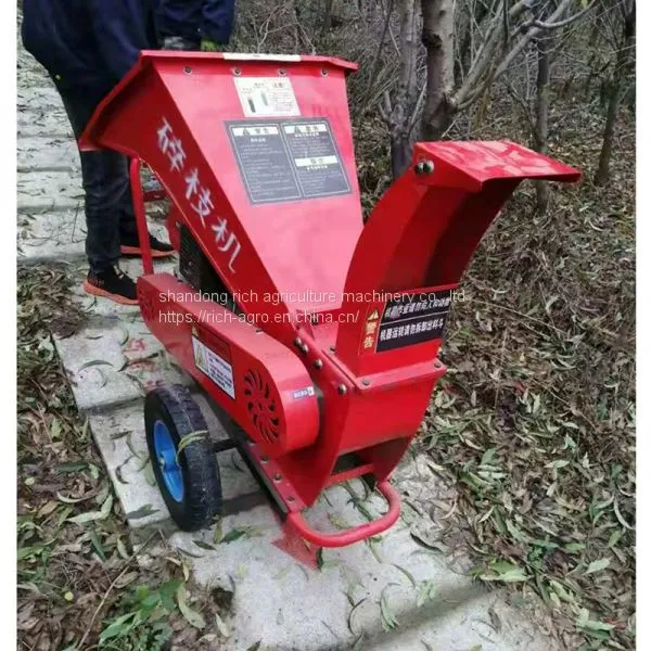 Wood Shredder Square Flywheel House Commercial Wood Shredder photo-3