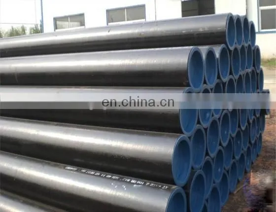 DN150 Low Cost Black Carbon Seamless Steel Pipe Astm A106b photo-5