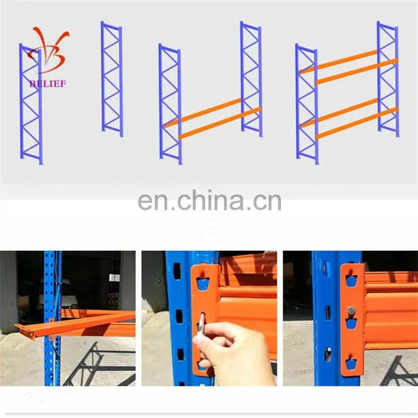 Adjustable Industrial Warehouse Storage Steel Rack Shelves photo-5