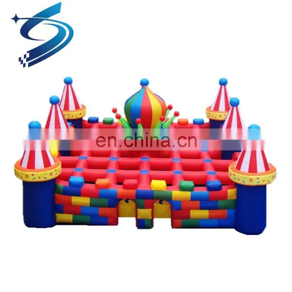 Commercial Inflatable Movable Maze Game Equipment for Beach Party,rental Adult Labyrinth for Amusement Park photo-4