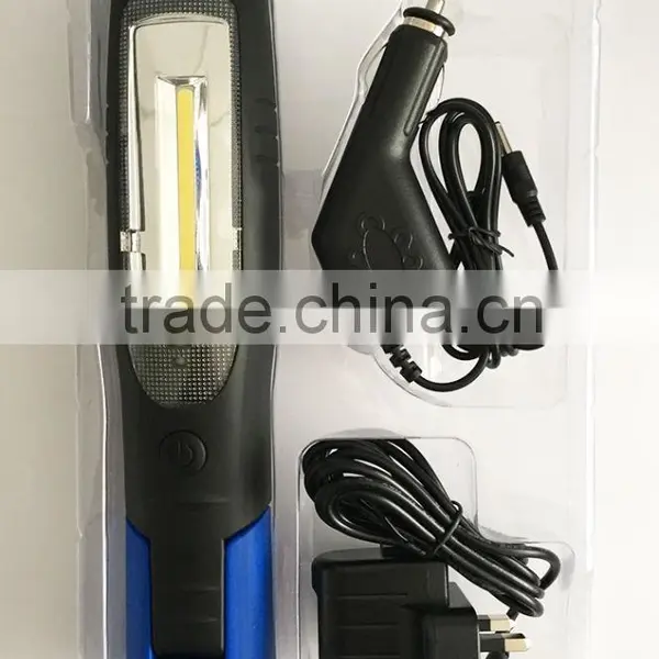 3W COB+7LED Rechargeable Led Flexiable Magnetic Work Light photo-5