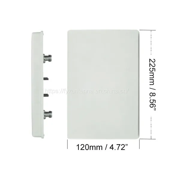 MIMO Panel 2.4G 5.8G WIFI Directional Antenna N Female photo-3
