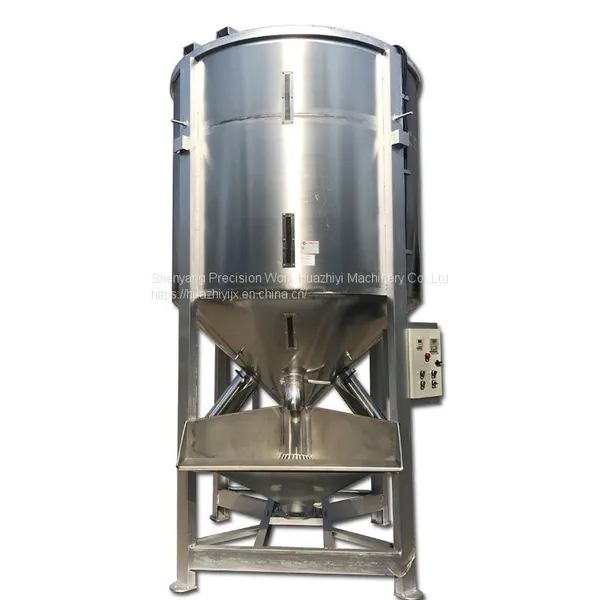 High Production Efficiency Stainless Steel Rubber Particles Plastic Particles Vertical Mixer photo-5