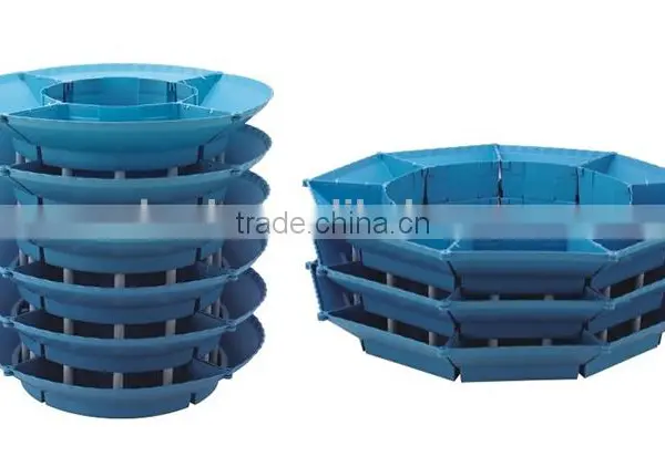 Artificial Flower Tower, Outdoor Vertical Flowerpot Set photo-5