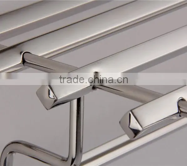 WESDA Portable Towel Rack Bathroom Towel Rack Made of Zinc Alloy photo-3
