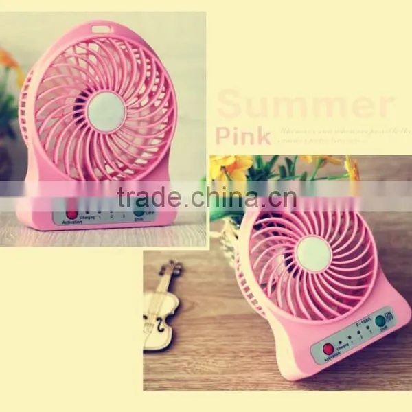 Fashionable Mini USB Fan With More Function Newest USB Desk Fan 3.5 Inch photo-4