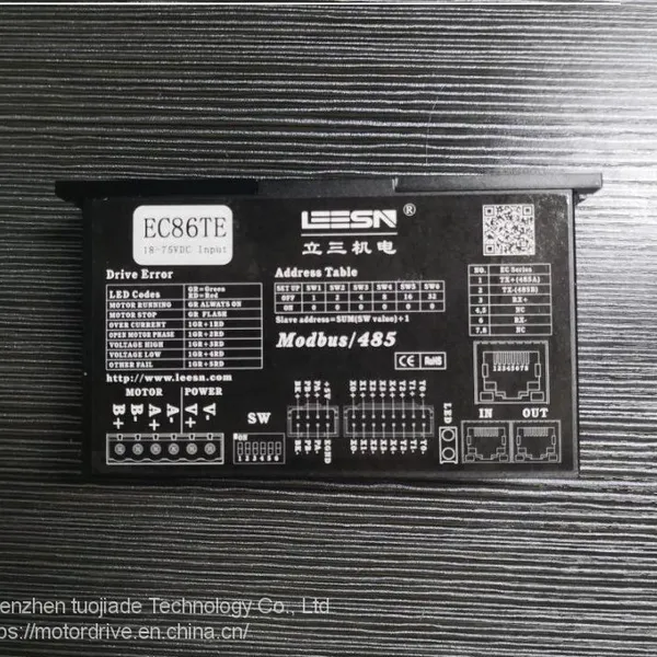 Lisan Electromechanical ECA86T Bus Control Driver RS485 Communication LEESN Motor Controller photo-4