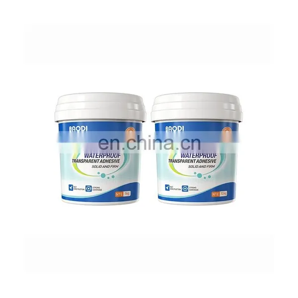 Interior and Exterior Wall Roof Construction Coating Tile Waterproof Transparent Glue photo-2