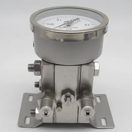 High Static Pressure Differential Pressure Gauge Differential Force Gauge, Static Pressure 10MPa photo-3