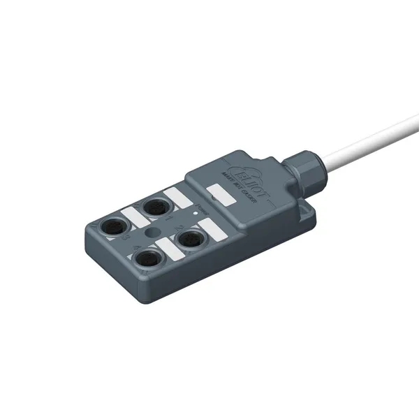 Acid and Alkali Resistance Prefabricated Cable 4Port IP69K Waterproof Junction Box for Sewage Treatment Plants photo-2