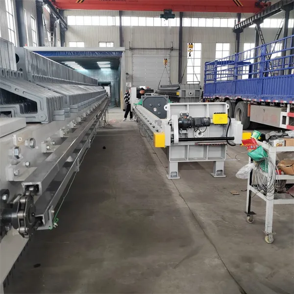 Automatic Hydraulic Chamber Filter Press Sludge Dewatering Filter Press for andritz filter press