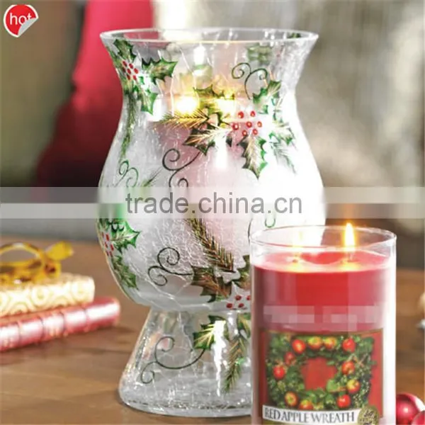 Glass Innovation Pedestal Gold Ornate Mercury Glass Votive/ Unique Candle Jars photo-3