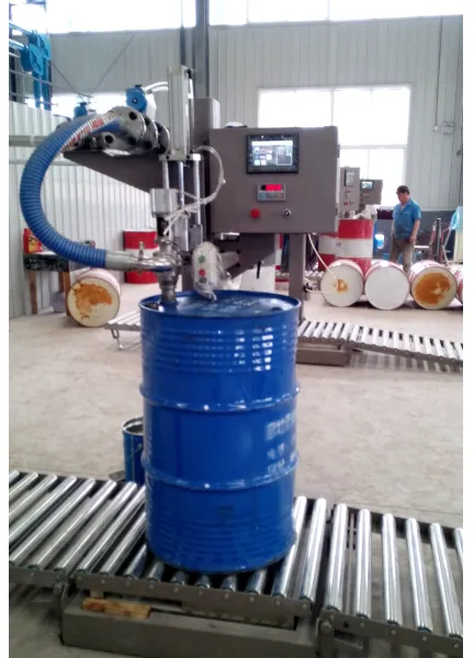 200L Visual Fully Automatic High-Precision Reliable Dangerous Goods Liquid Weighing Oil Chemical Filling Machine Factory photo-3