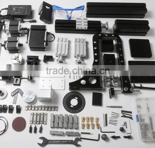 Hot Sale Educational Equipment Big Power Electroplated Mini Metal 8 In 1 Kit With Bow Arm for Hobby Modelmaking photo-2