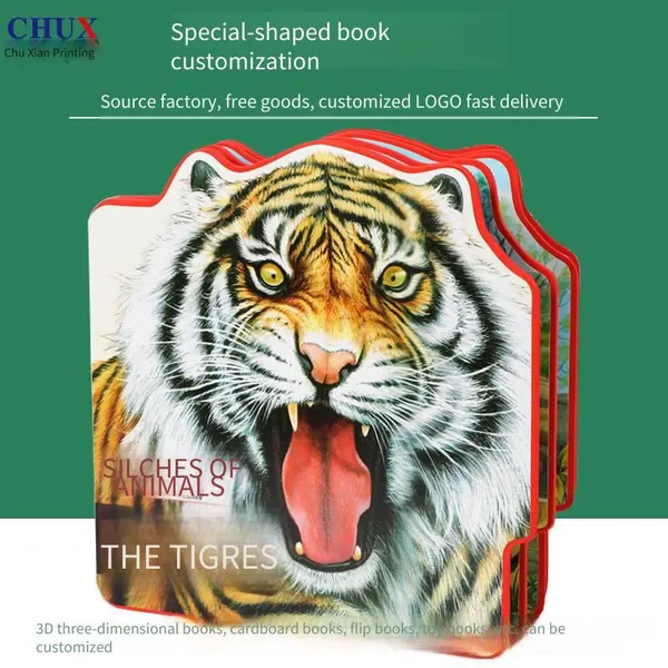 Source Factory for Printing Foreign Trade Parent-child and Children's Pull-out Books, Hardcover Flip-up Interactive Board Books and Picture Books photo-5