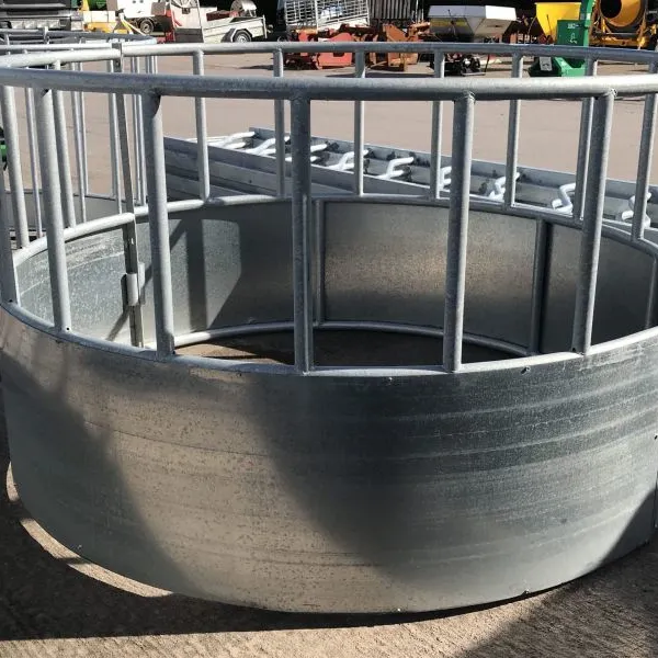 Custom Design Hot Dipped Galvanized Cattle Hay Round Bale Feeder Horse Feeder for Livestock photo-2