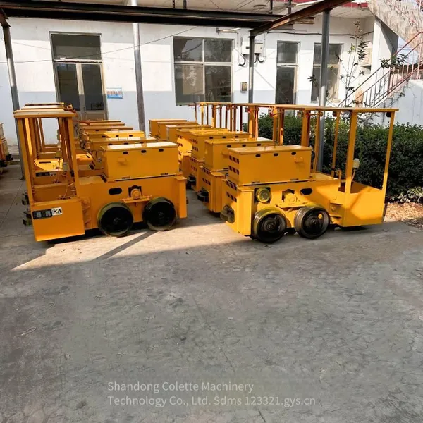 Underground Battery-powered Transport Tractors for Coal Mines. Batch Supply of 2-ton, 2.5-ton and 5-ton Underground Electric Locomotives