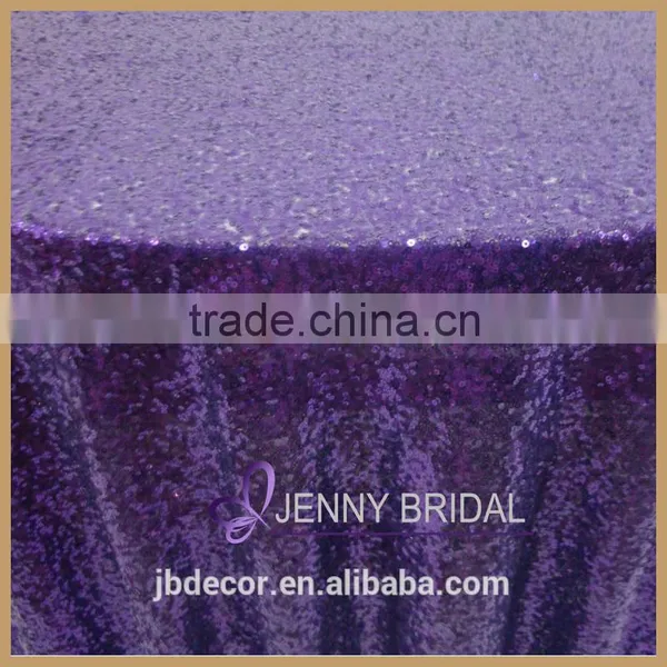 SQN#3 Fancy Glitter Metallic Gold Sequin Table Cloth for Wedding photo-6